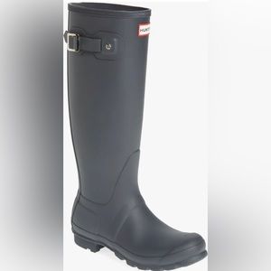 Hunter boots dark slate original tall rainboots